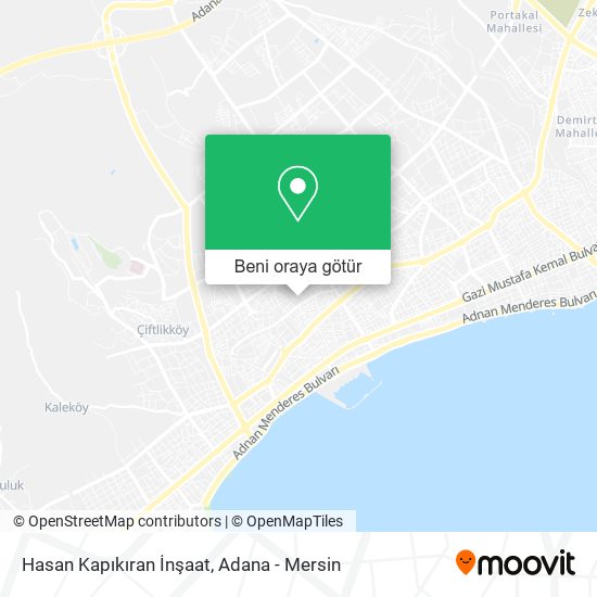 Hasan Kapıkıran İnşaat harita