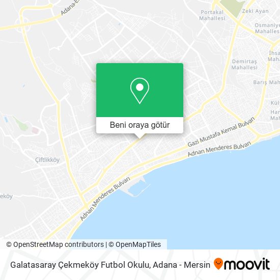 Galatasaray Çekmeköy Futbol Okulu harita
