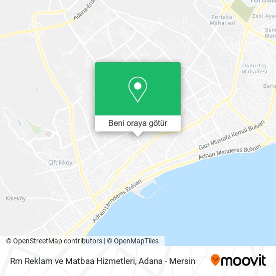 Rm Reklam ve Matbaa Hizmetleri harita