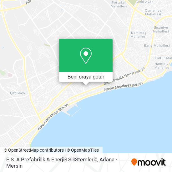 E.S. A Prefabri̇k & Enerji̇ Si̇Stemleri̇ harita