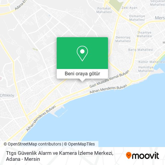 Ttgs Güvenlik Alarm ve Kamera İzleme Merkezi harita
