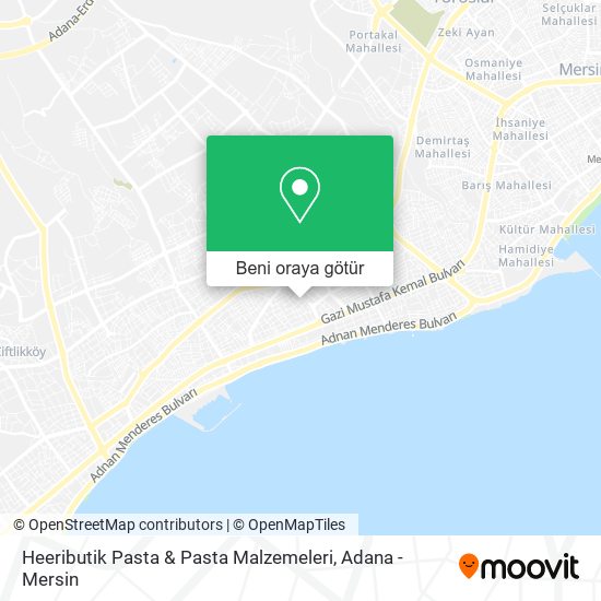 Heeributik Pasta & Pasta Malzemeleri harita