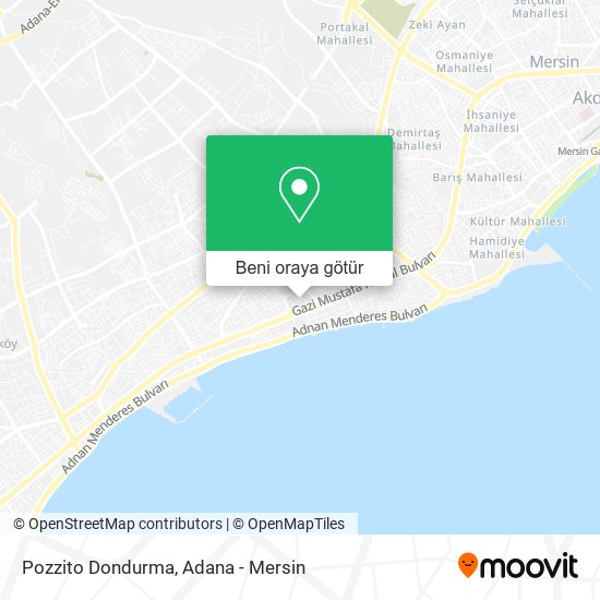 Pozzito Dondurma harita