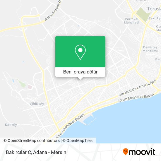 Bakırcılar C harita