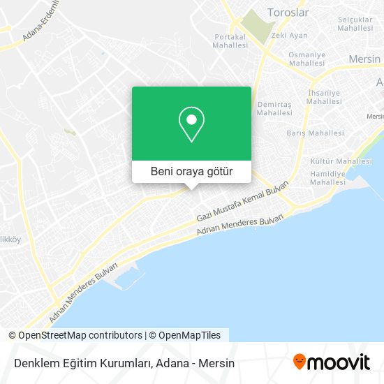 Denklem Eğitim Kurumları harita