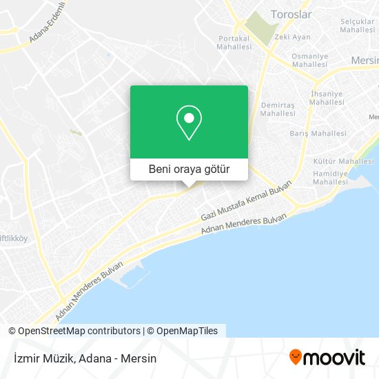İzmir Müzik harita