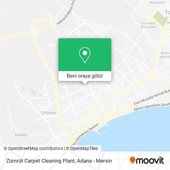 Zümrüt Carpet Cleaning Plant harita