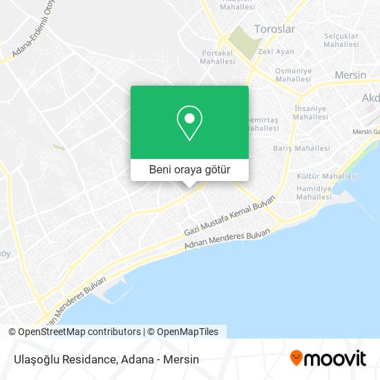 Ulaşoğlu Residance harita