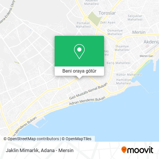 Jaklin Mimarlık harita