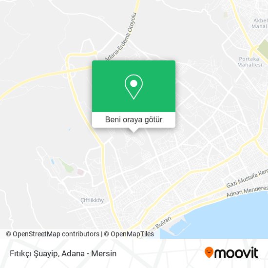 Fıtıkçı Şuayip harita