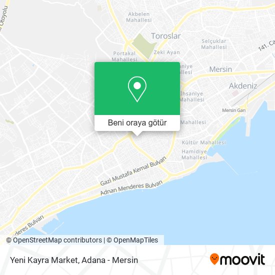 Yeni Kayra Market harita