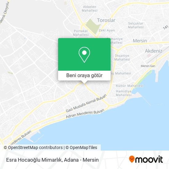 Esra Hocaoğlu Mimarlık harita
