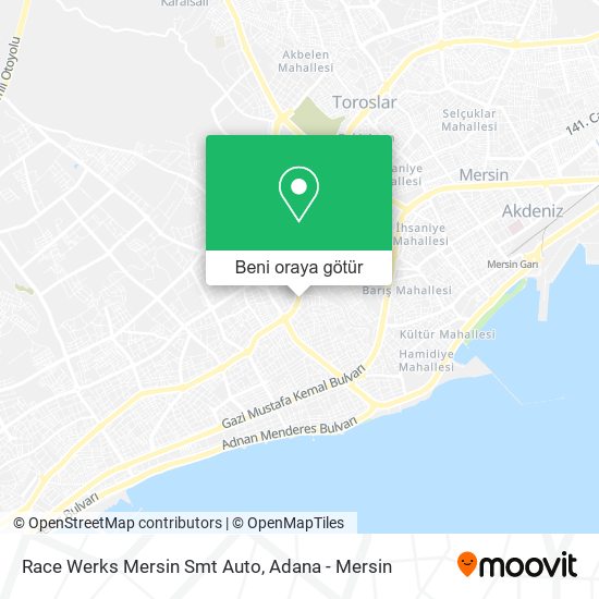 Race Werks Mersin Smt Auto harita