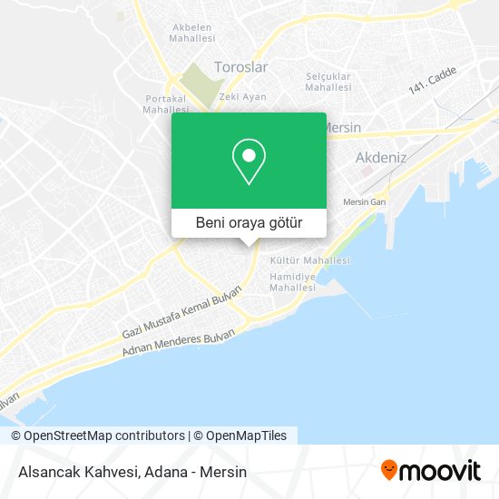 Alsancak Kahvesi harita