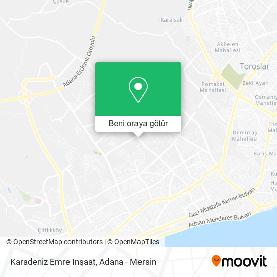 Karadeniz Emre Inşaat harita