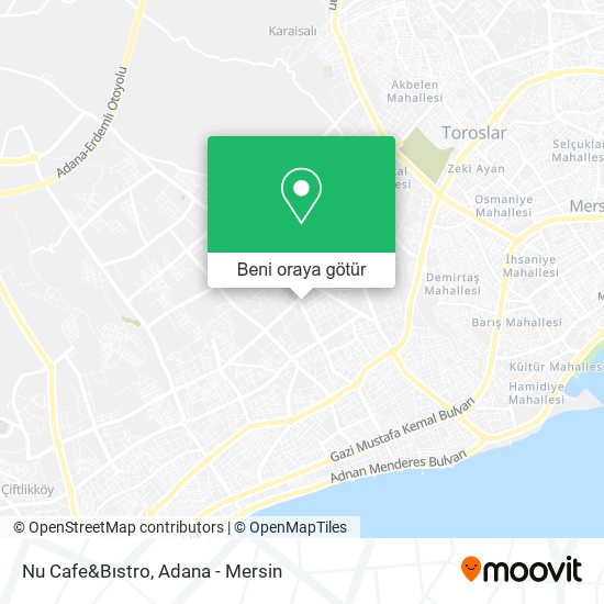 Nu Cafe&Bıstro harita
