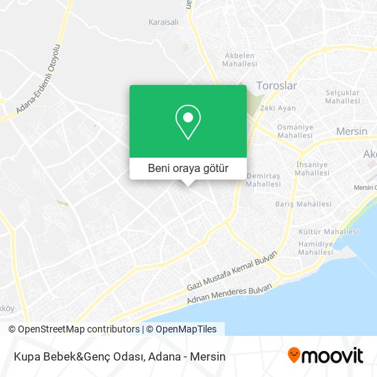 Kupa Bebek&Genç Odası harita