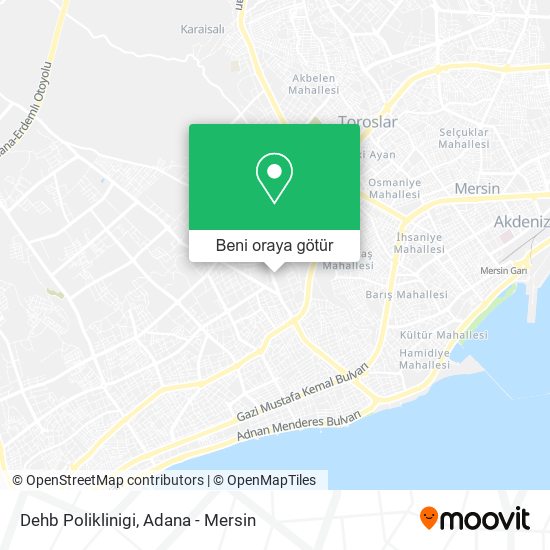 Dehb Poliklinigi harita