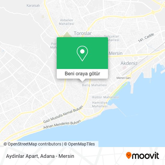 Aydinlar Apart harita