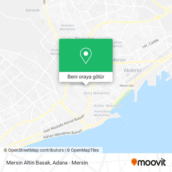 Mersin Altin Basak harita
