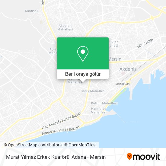Murat Yılmaz Erkek Kuaförü harita
