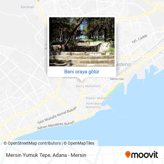 Mersin Yumuk Tepe harita