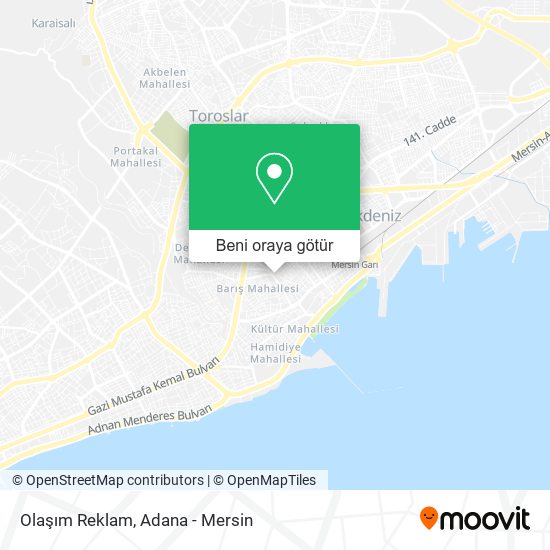 Olaşım Reklam harita