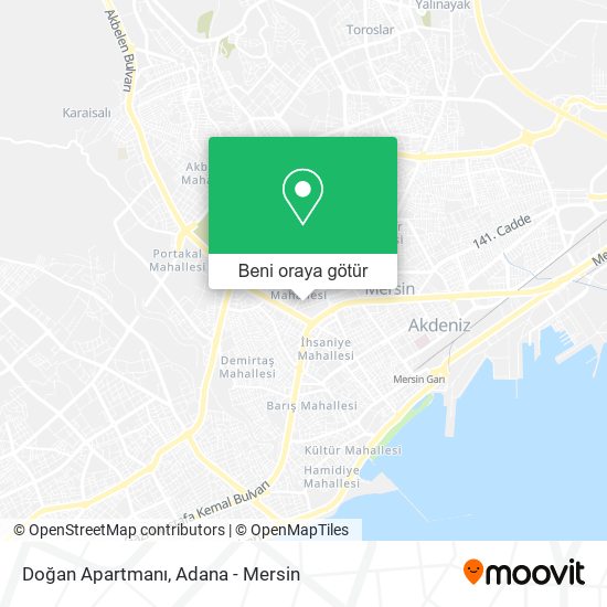 Doğan Apartmanı harita