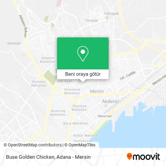 Buse Golden Chicken harita