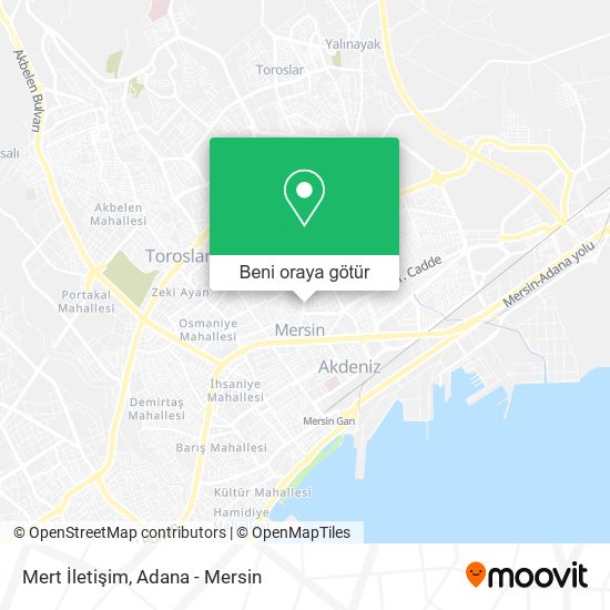 Mert İletişim harita