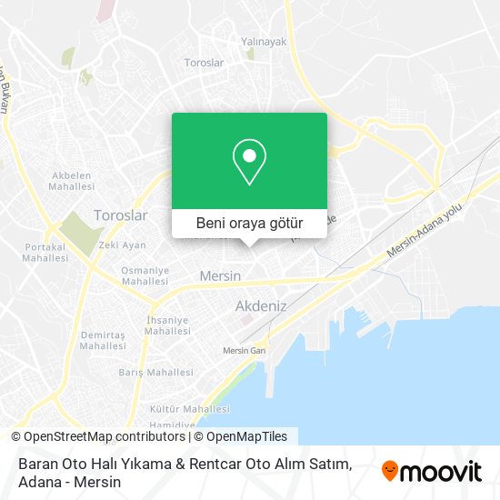 Baran Oto Halı Yıkama & Rentcar Oto Alım Satım harita