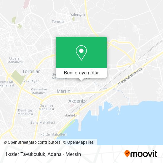 Ikızler Tavukculuk harita