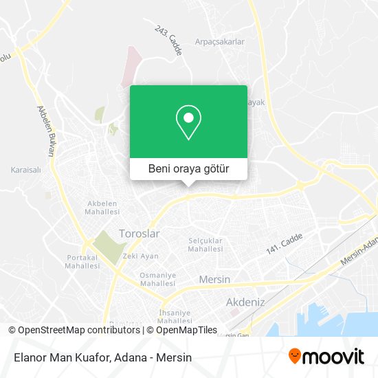 Elanor Man Kuafor harita