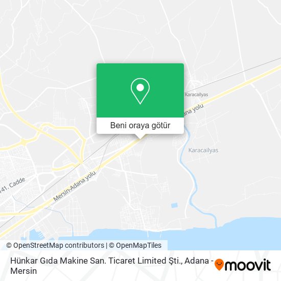 Hünkar Gıda Makine San. Ticaret Limited Şti. harita