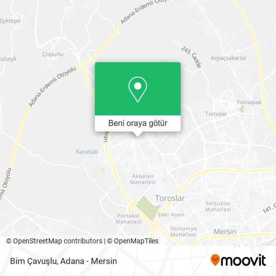 Bim Çavuşlu harita
