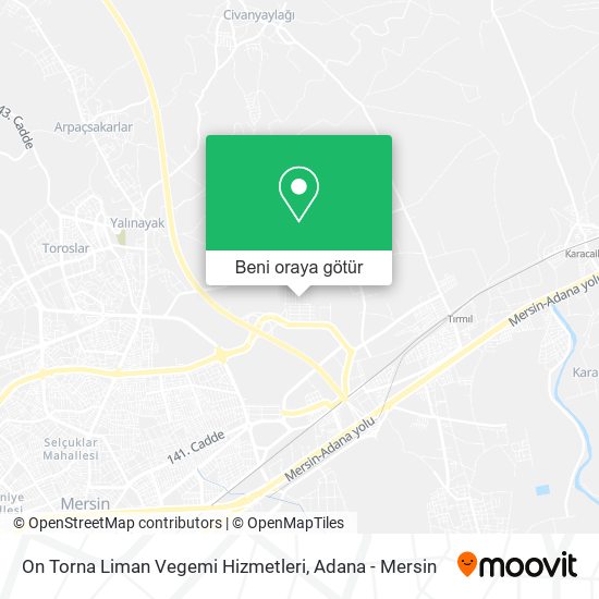 On Torna Liman Vegemi Hizmetleri harita