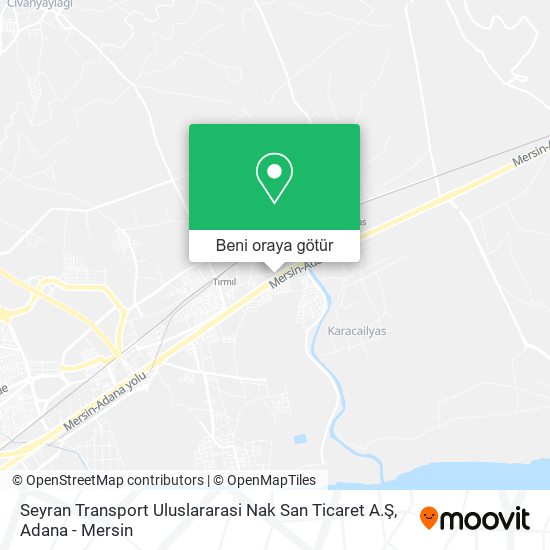 Seyran Transport Uluslararasi Nak San Ticaret A.Ş harita