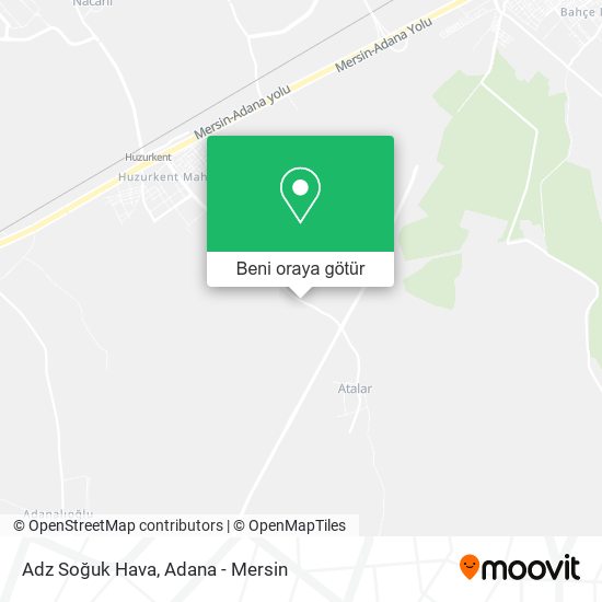 Adz Soğuk Hava harita