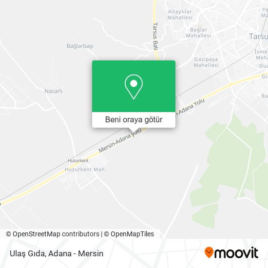 Ulaş Gıda harita