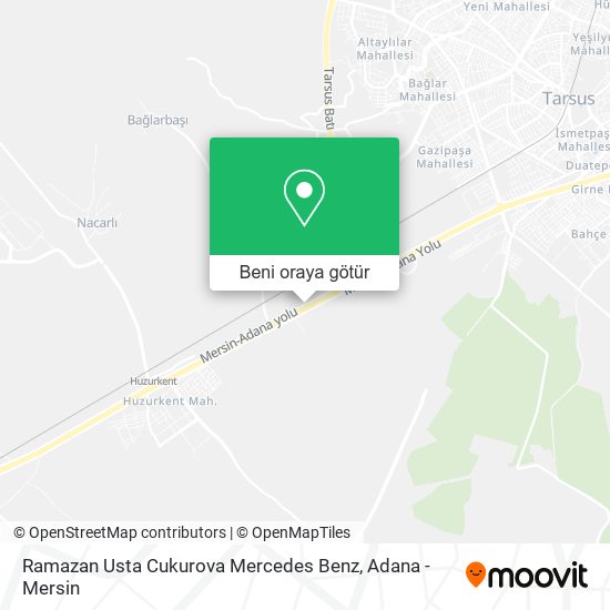 Ramazan Usta Cukurova Mercedes Benz harita