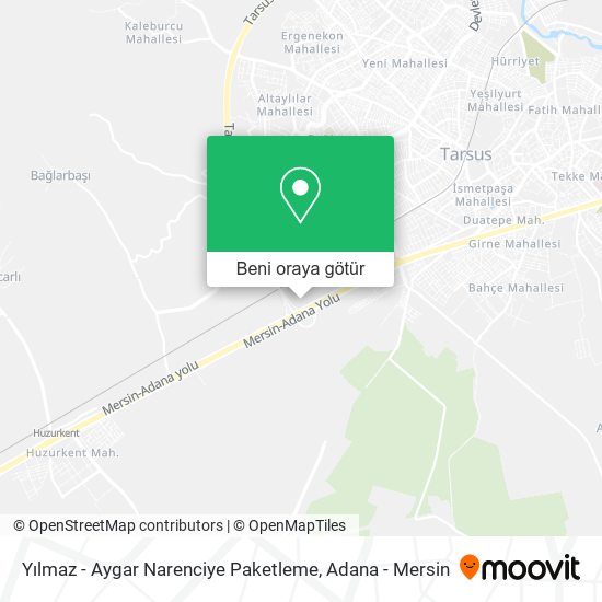 Yılmaz - Aygar Narenciye Paketleme harita