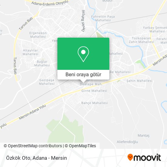 Özkök Oto harita