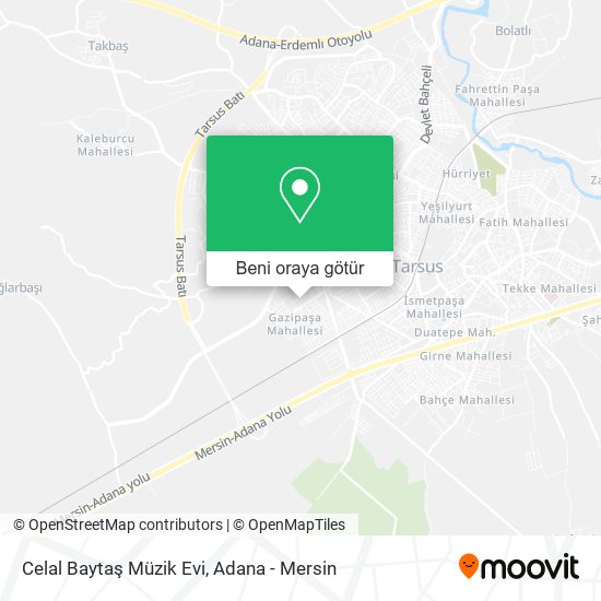 Celal Baytaş Müzik Evi harita