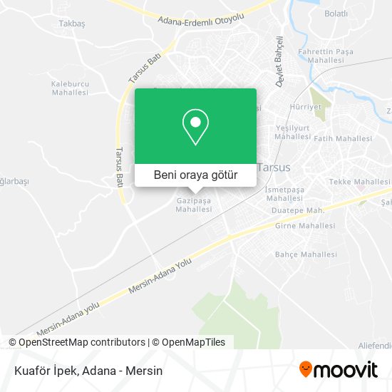 Kuaför İpek harita