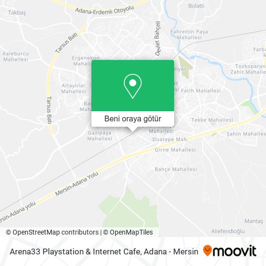 Arena33 Playstation & Internet Cafe harita