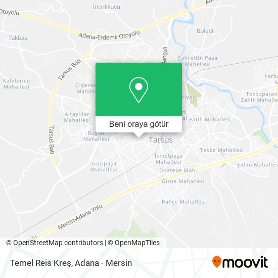 Temel Reis Kreş harita