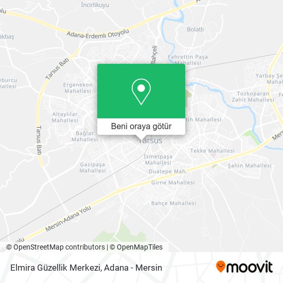 Elmira Güzellik Merkezi harita