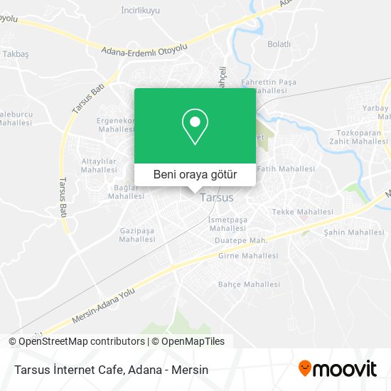 Tarsus İnternet Cafe harita