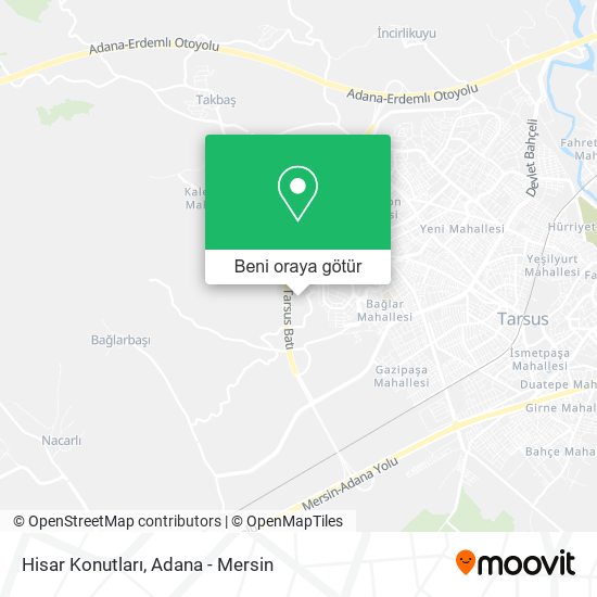 Hisar Konutları harita