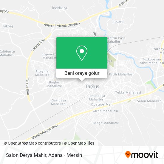 Salon Derya Mahir harita